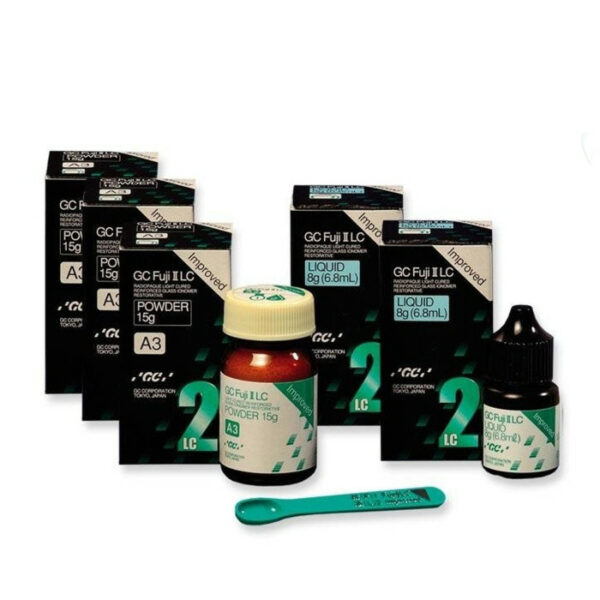 GC Fuji II LC (порошок 3*15г + жидкость 2*8г)