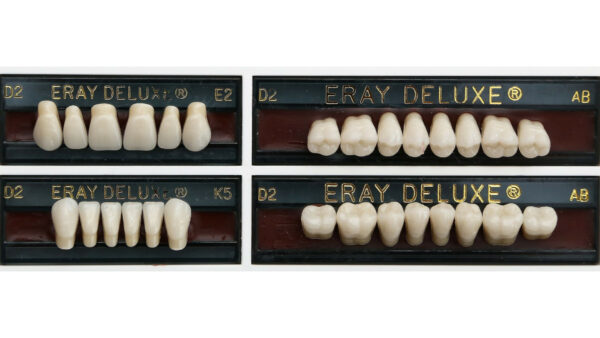Зубы акриловые трехслойные Eray Deluxe (28 зубов/комплект)