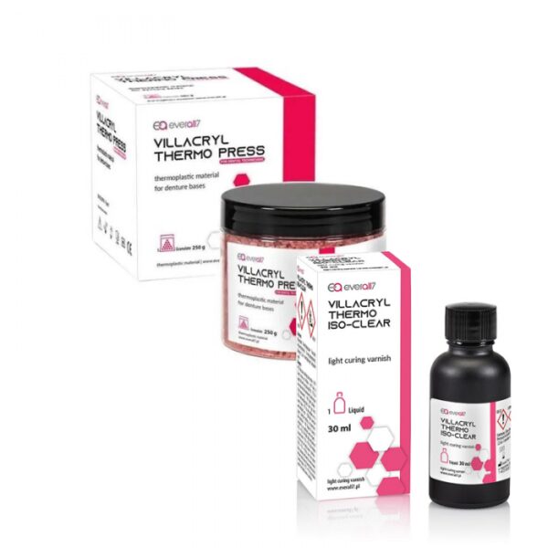 Villacryl Thermo Press  (250 г) + Villacryl Thermo Iso-Clear TP032 (30 мл)