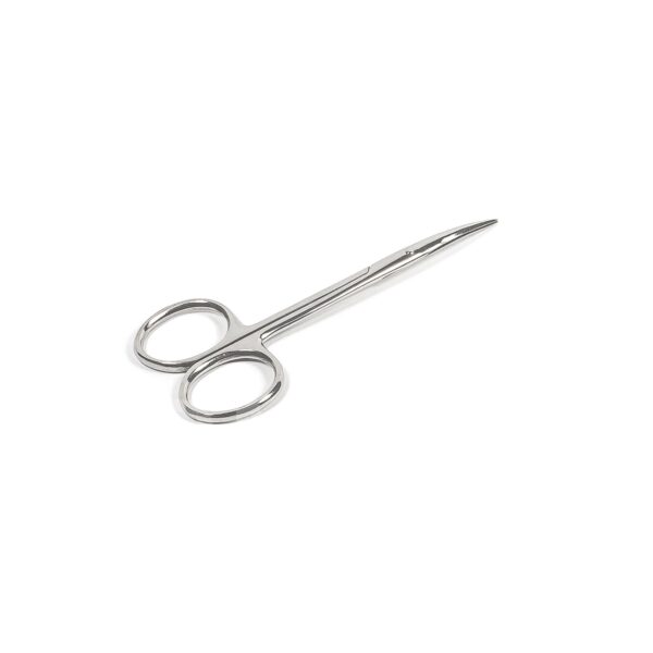 Ножницы глазные верт.-изогн. тупоконечные на 113мм Н-42 ТП арт.601-1