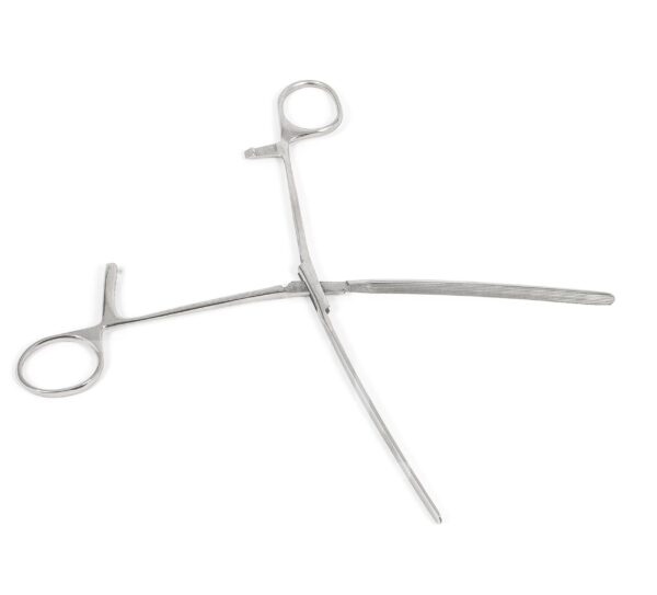 Зажим кишечный эластичный для детей прямой 200 мм 3-40-3 ТП арт.303-4