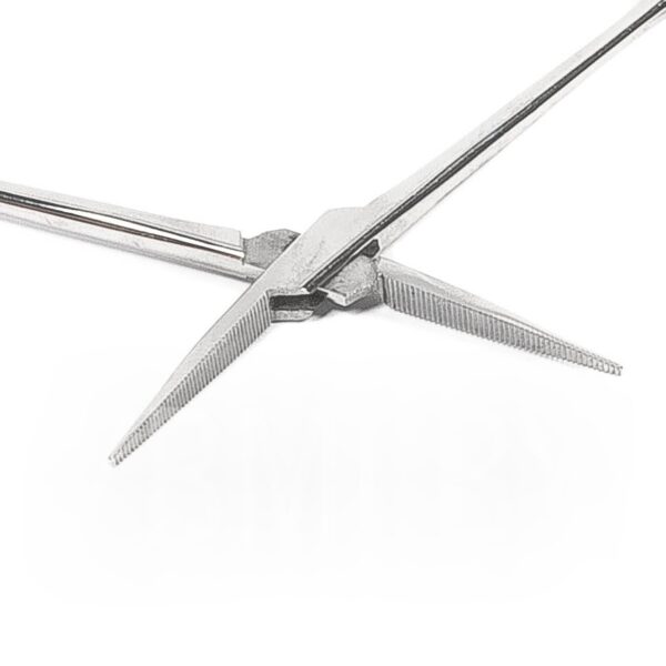 Зажим микроартериальный прямой (матированный) Крайл 143 мм З-216 ТП арт.300-26