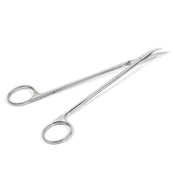 Ножницы с узкими закругленными лезвиями вертикально-изогнутые 175мм Н-25 ТП арт.352-1