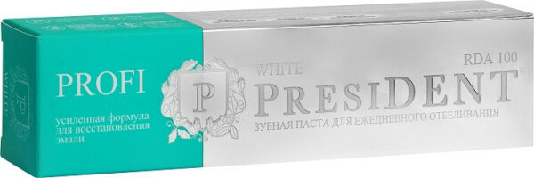 Зубная паста PRESIDENT® PROFI White