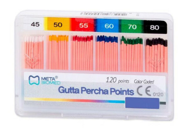 Штифты гуттаперчевые META